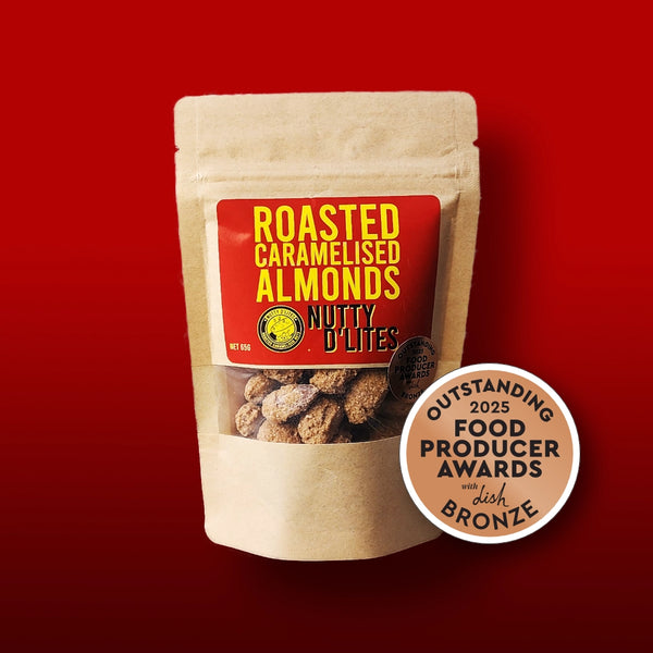 Roasted Caramelised Almonds - 65g