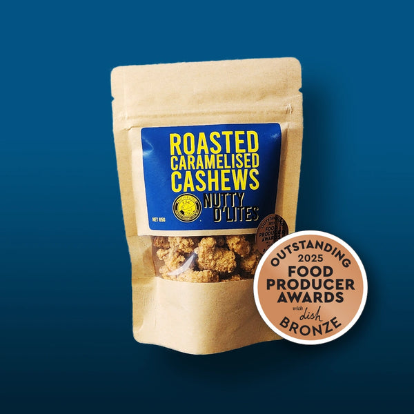 Roasted Caramelised Cashews - 65g