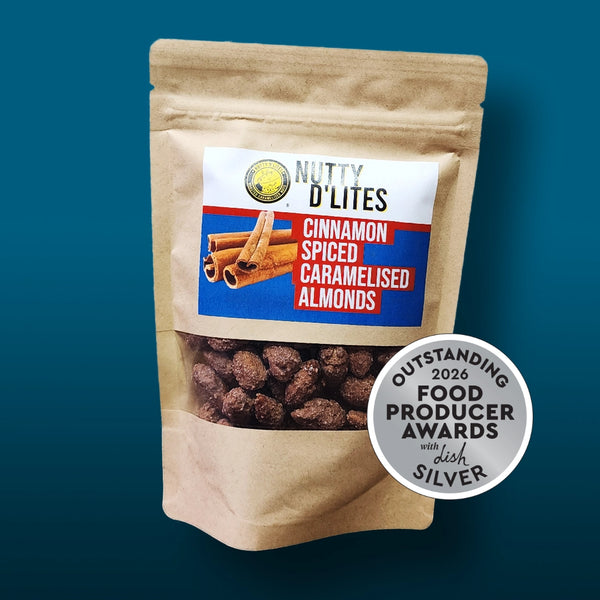 Cinnamon Spiced Caramelised Almonds - Silver OFPA 2026