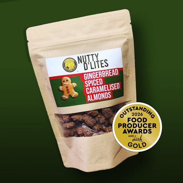 Gingerbread Spiced Caramelised Almonds - Gold OFPA 2026