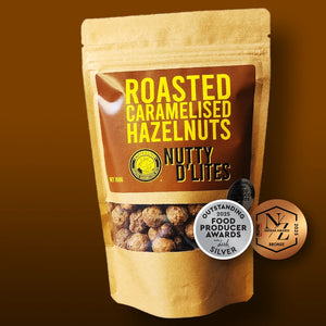 Roasted Caramelised Hazelnuts - 150g