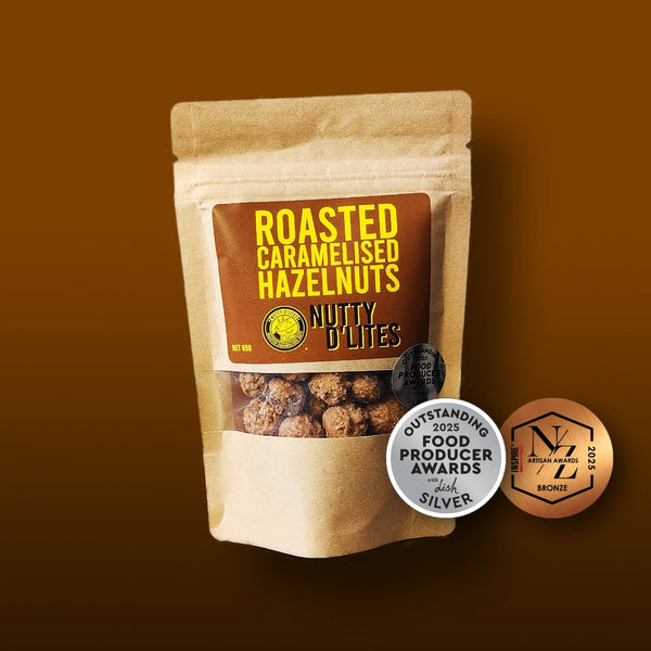 Roasted Caramelised Hazelnuts - 65g